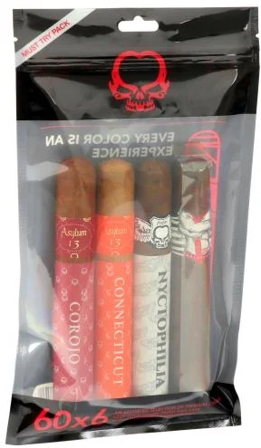 Asylum 60×6 Fresh 4-Cigar Sampler