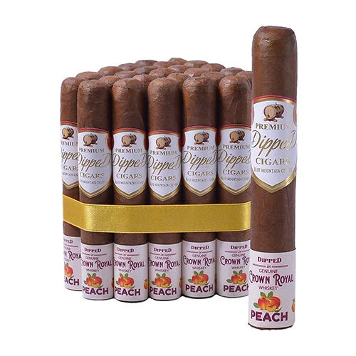 Blue Mountain BMC Blue Mountain Cigars Dipped Genuine Crown Royal Peach Chairman