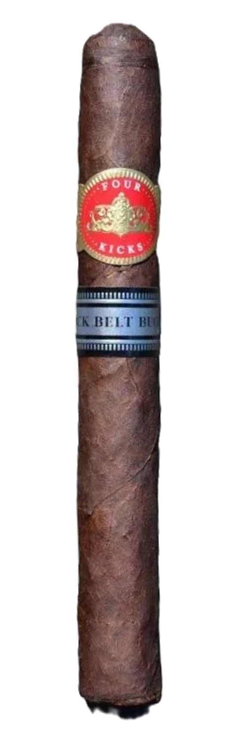 Crowned Heads Four Kicks Black Belt Buckle Robusto