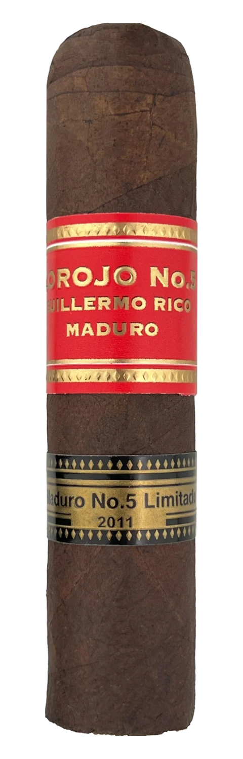 Guillermo Rico Corojo No. 5 Maduro Robusto Shorty