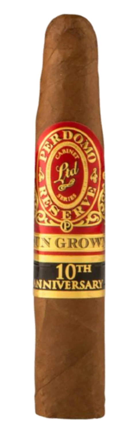 Perdomo Reserva 10º Aniversario Box Pressed Sun Grown Figurado