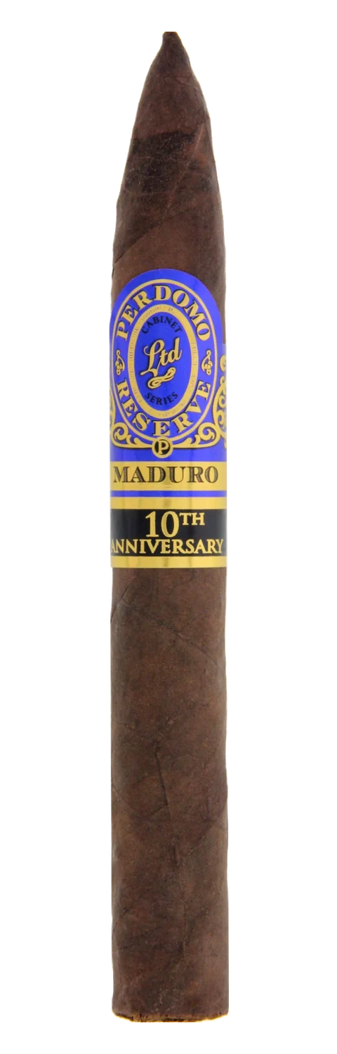 Perdomo Reserva 10º Aniversario Torpedo Box-Pressed Maduro