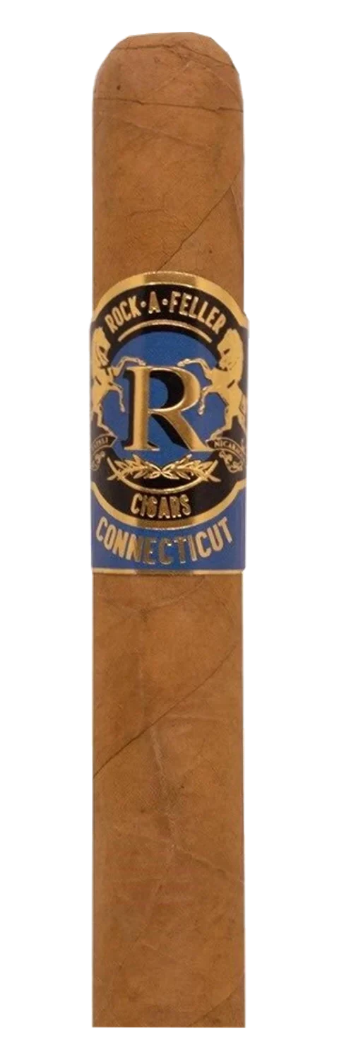 Rock-A-Feller Rock-A-Feller Dominican Blue Connecticut Blend Short Pyramid