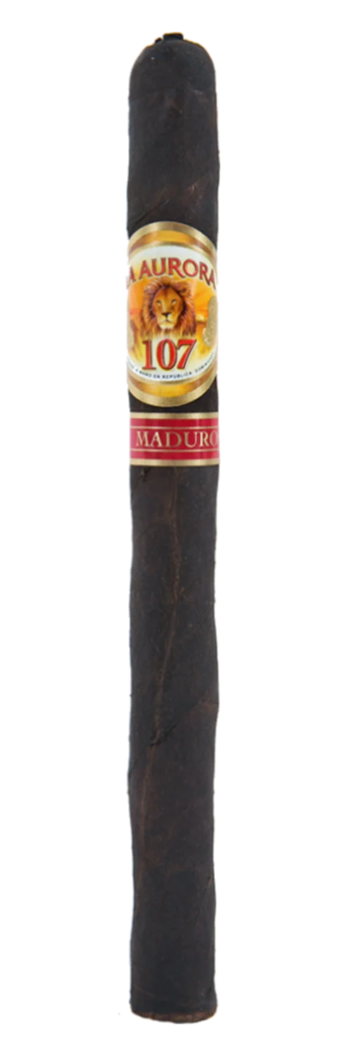 La Aurora 107 Maduro Bowtie Lancero